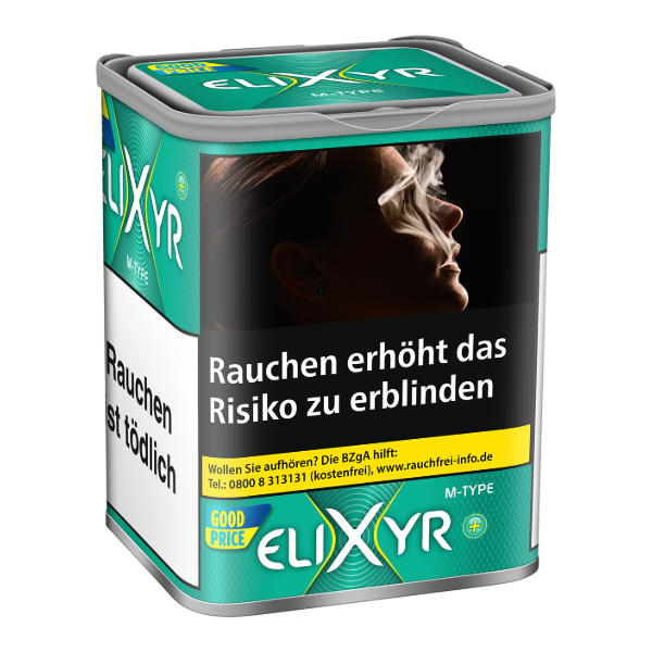 Elixyr+ Green 1 x 102g Tabak